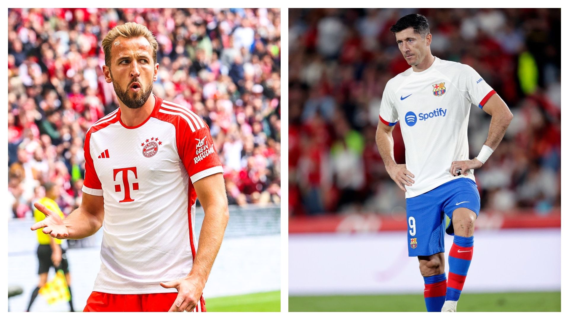 Harry Kane Robert Lewandowski
