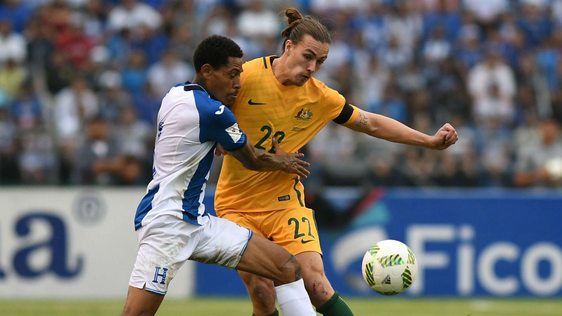 Jackson Irvine Henry Figueroa Honduras Australia World Cup play-off