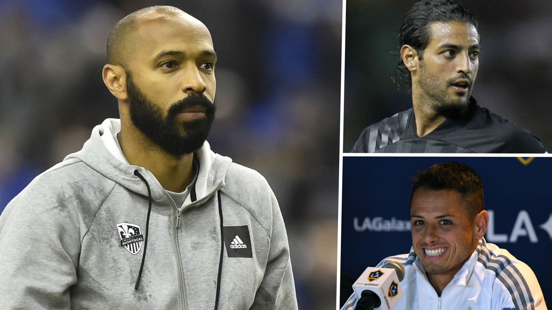 Thierry Henry Carlos Vela Javier Hernandez Chicharito 2020