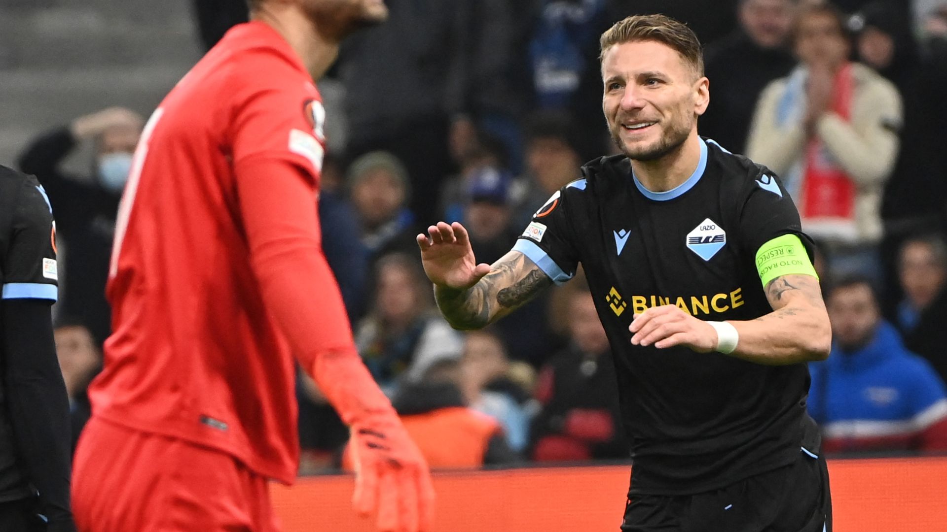 Immobile Marseille Lazio Europa League