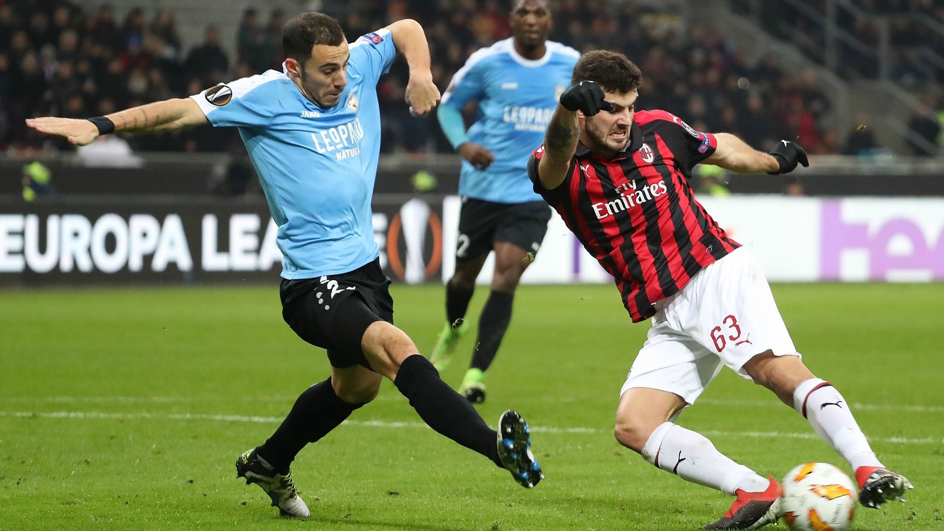 Patrick Cutrone Milan Dudelange Europa League