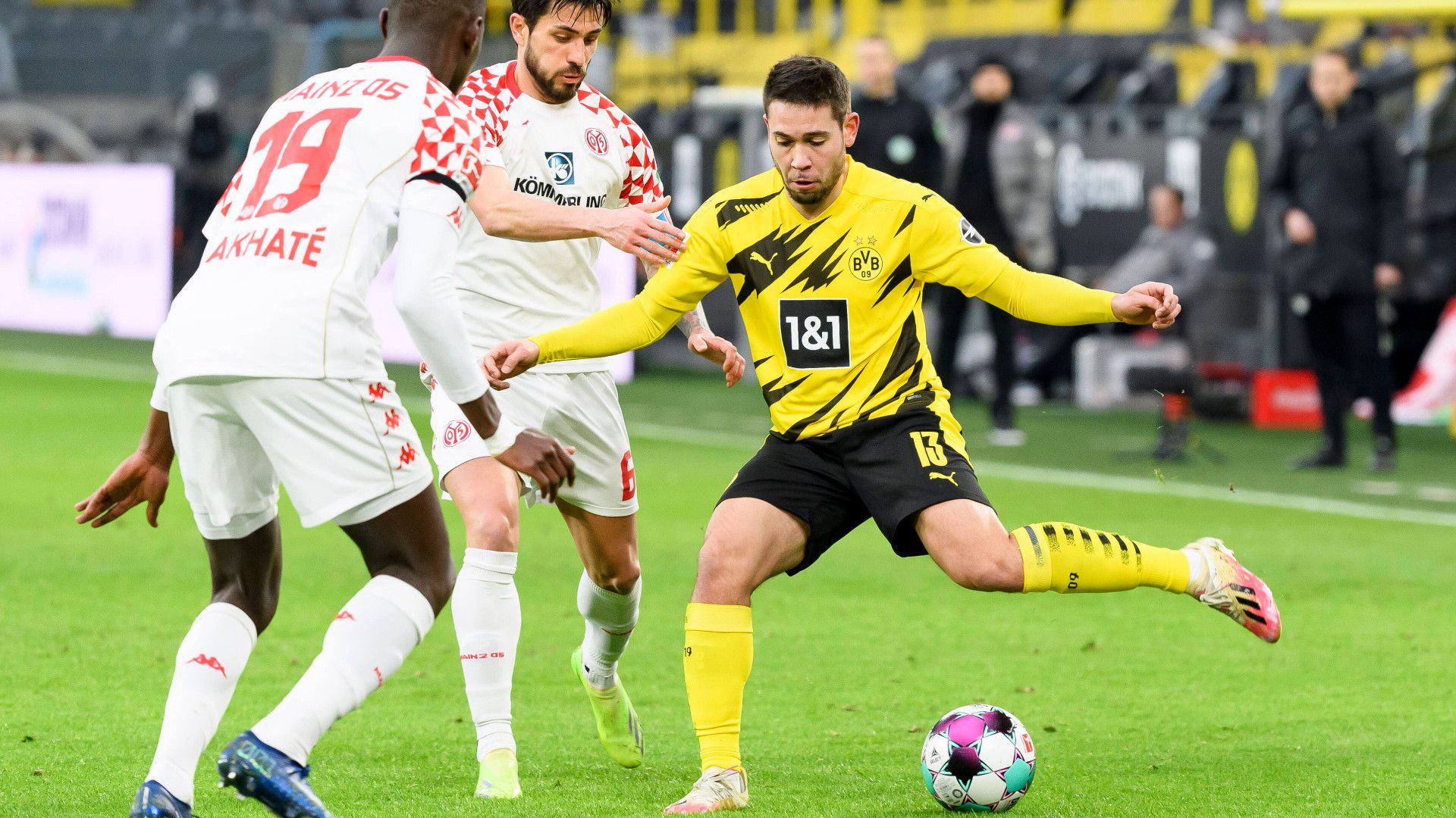 GERMANY ONLY: RAPHAEL GUERREIRO BORUSSIA DORTMUND BUNDESLIGA 16012021