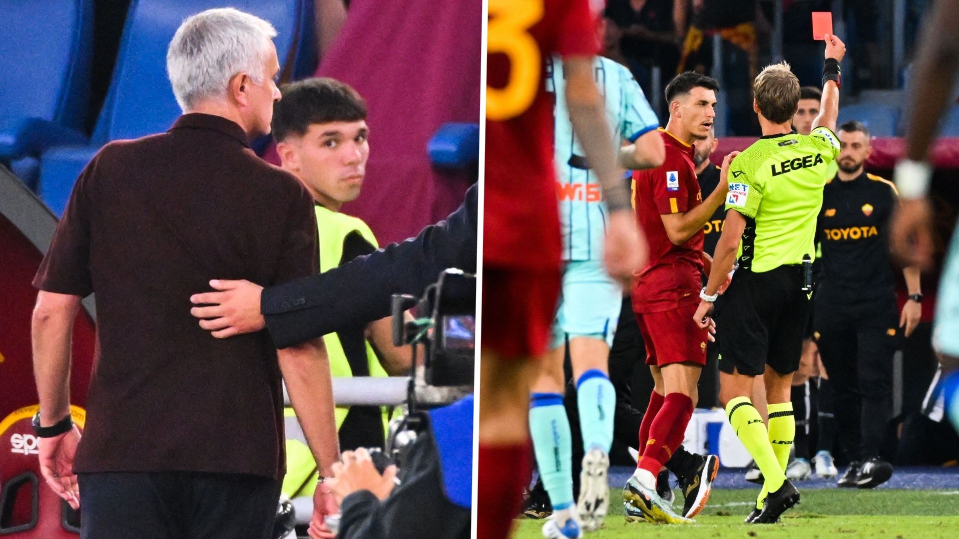 Mourinho Roma Atalanta