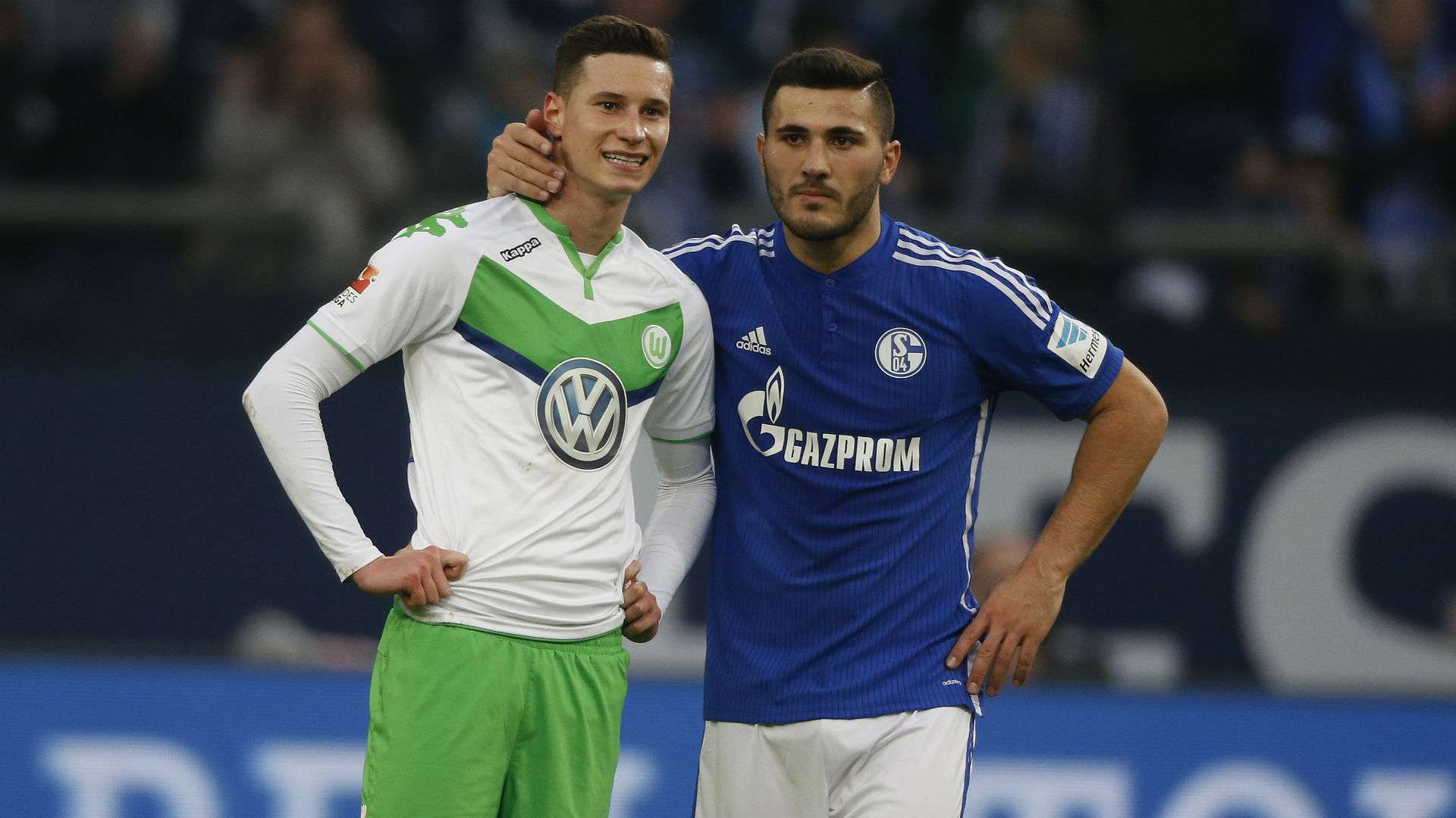 Julian Draxler Sead Kolasinac Wolfsburg Schalke 2015