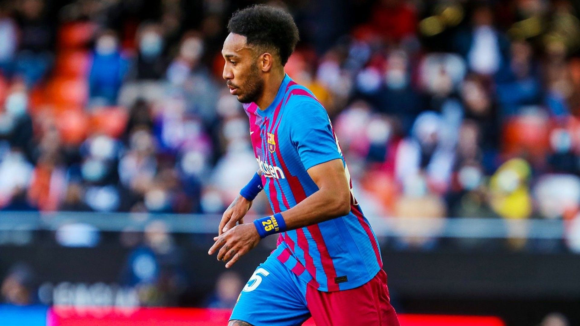Barcelona and Gabon player Pierre-Emerick Aubameyang.