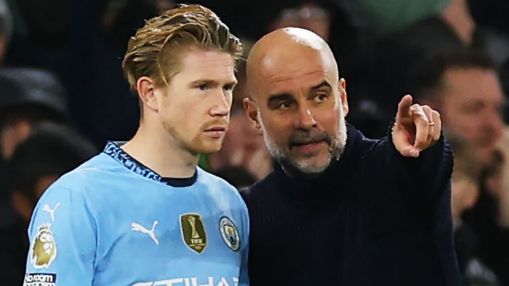 Kevin De Bruyne Pep Guardiola