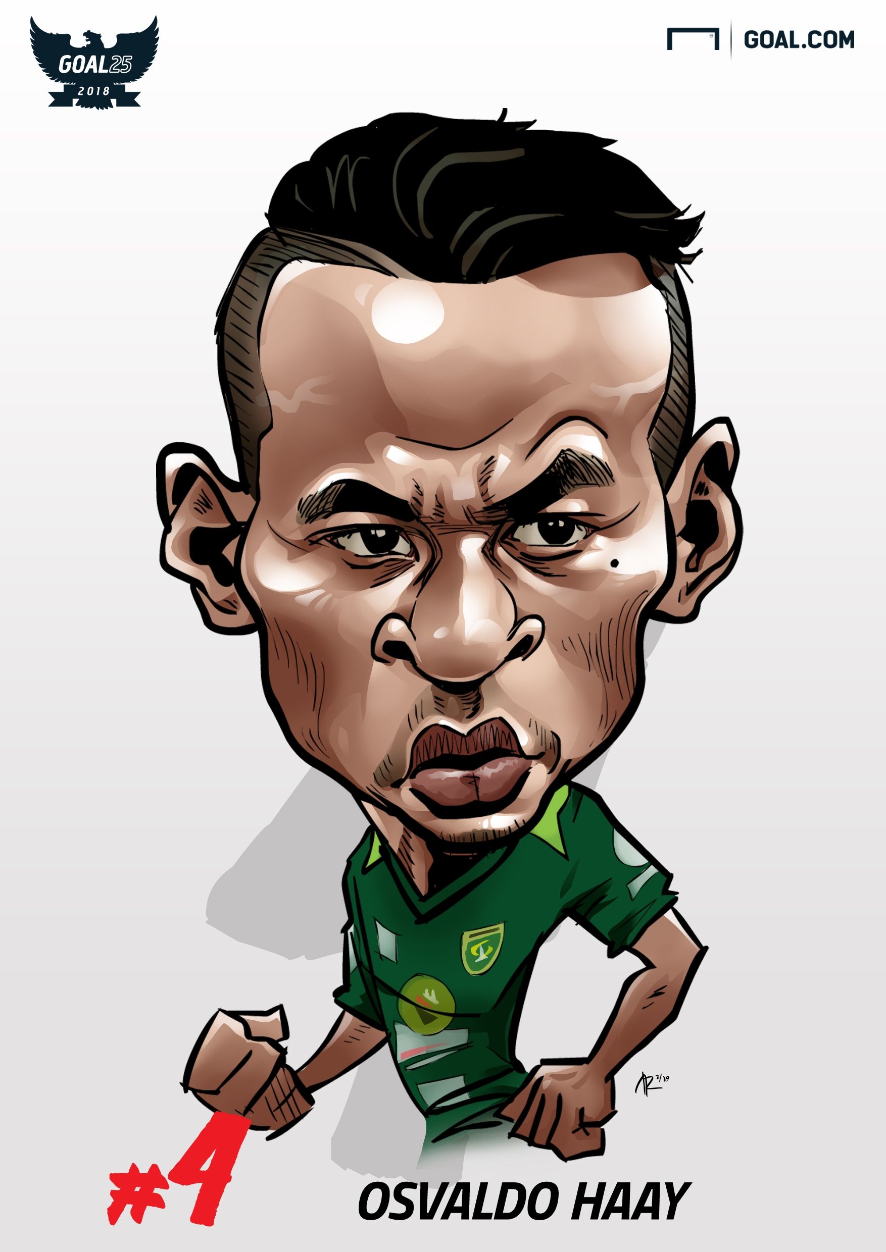 GOAL 25 Osvaldo Haay