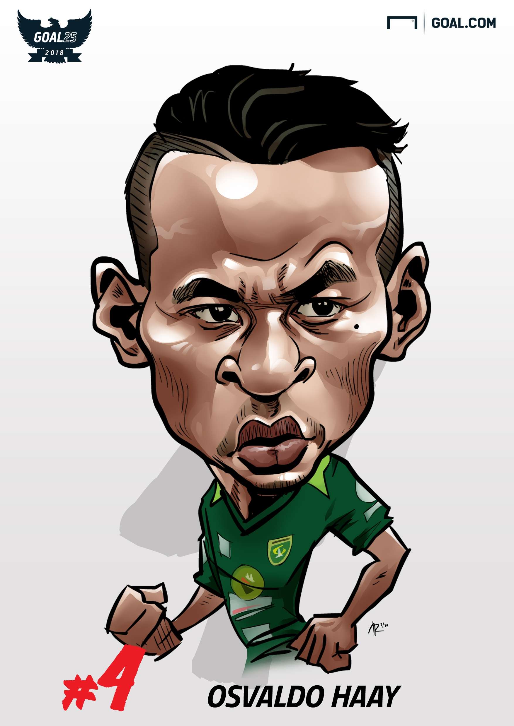 GOAL 25 Osvaldo Haay