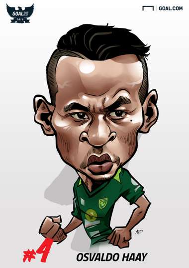 GOAL 25 Osvaldo Haay