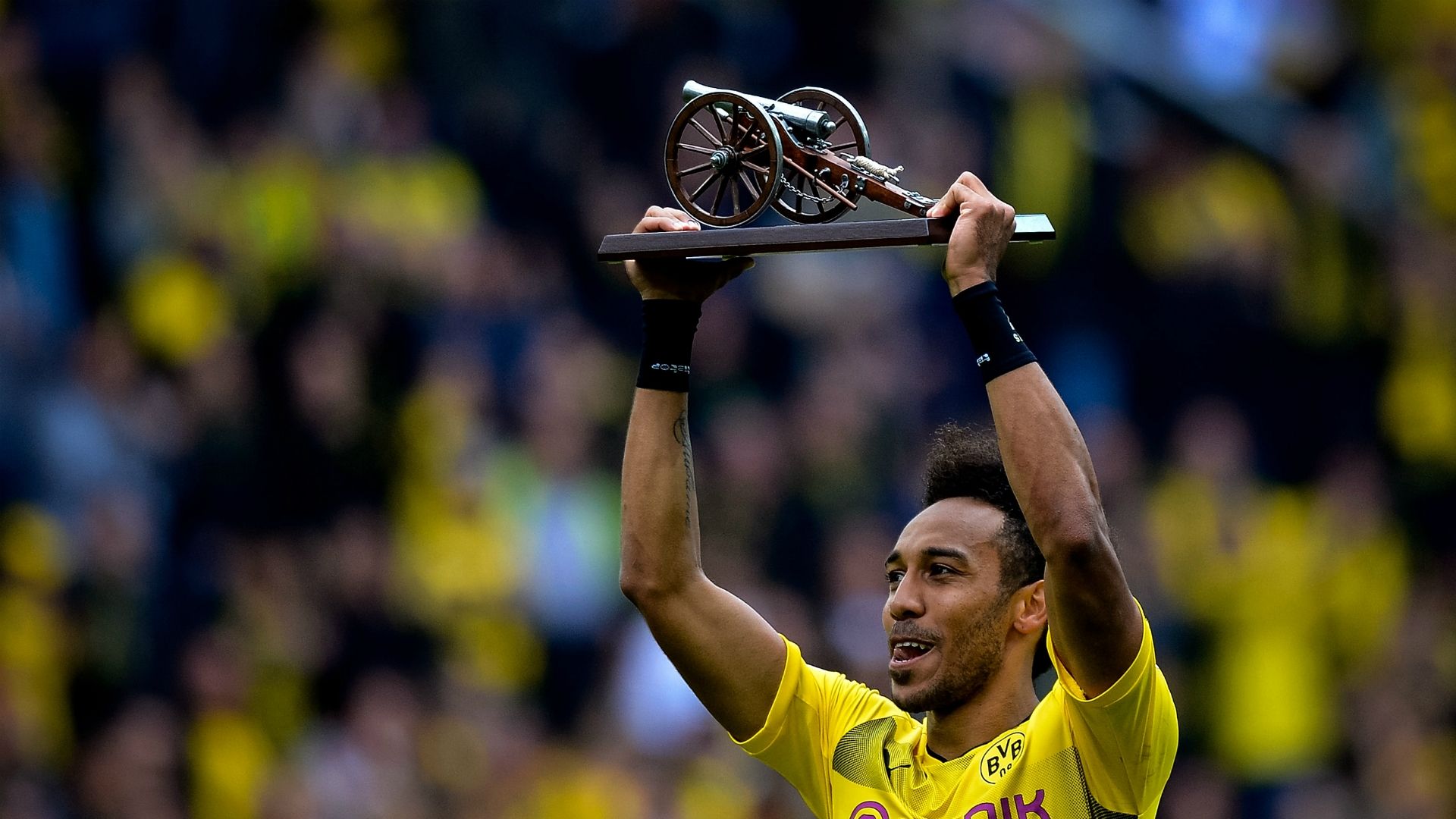 Pierre-Emerick Aubemyang Borussia Dortmund Werder Bremen