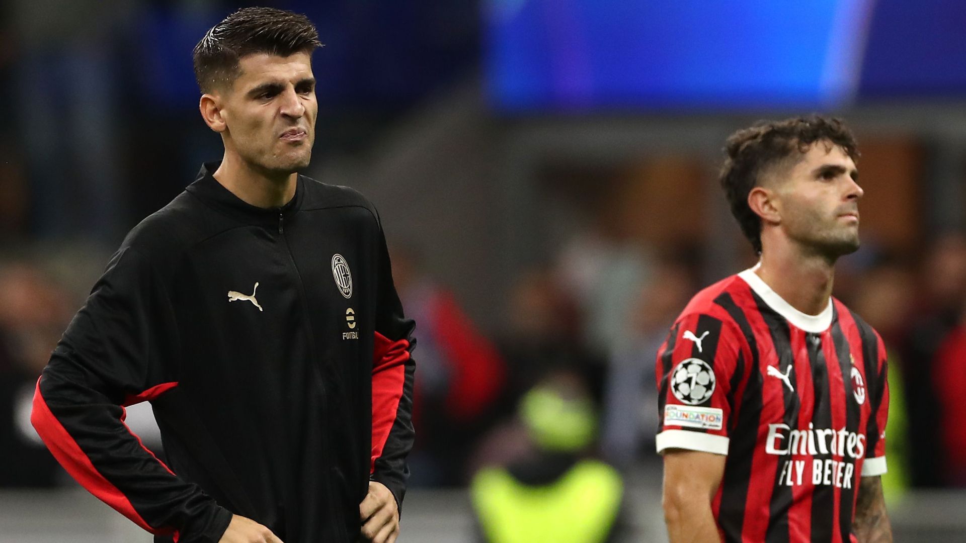 Morata Pulisic Milan Liverpool