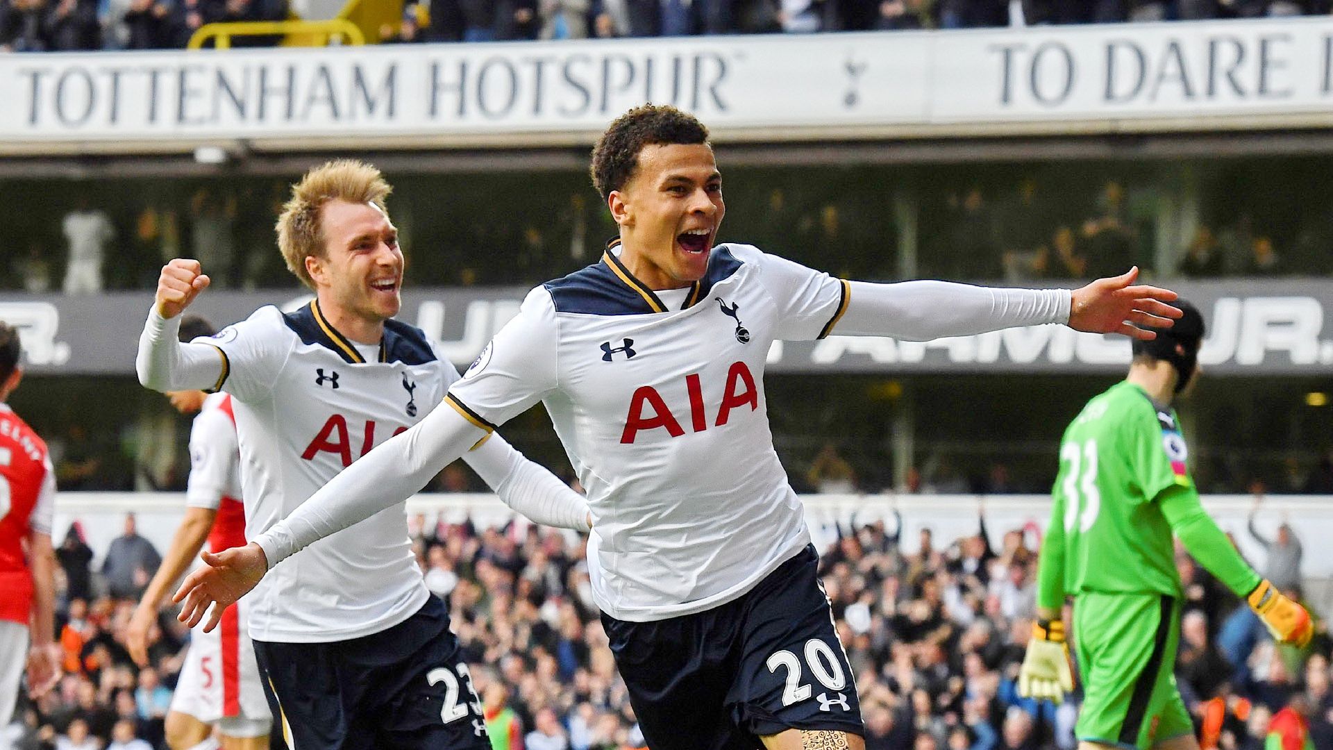 Dele Alli Christian Eriksen Tottenham Arsenal Premier League