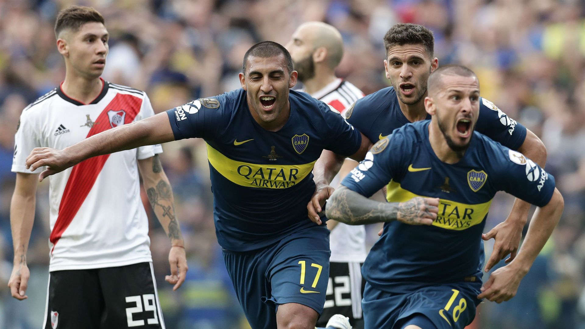 Dario Benedetto Boca River Final Copa Libertadores 11112018