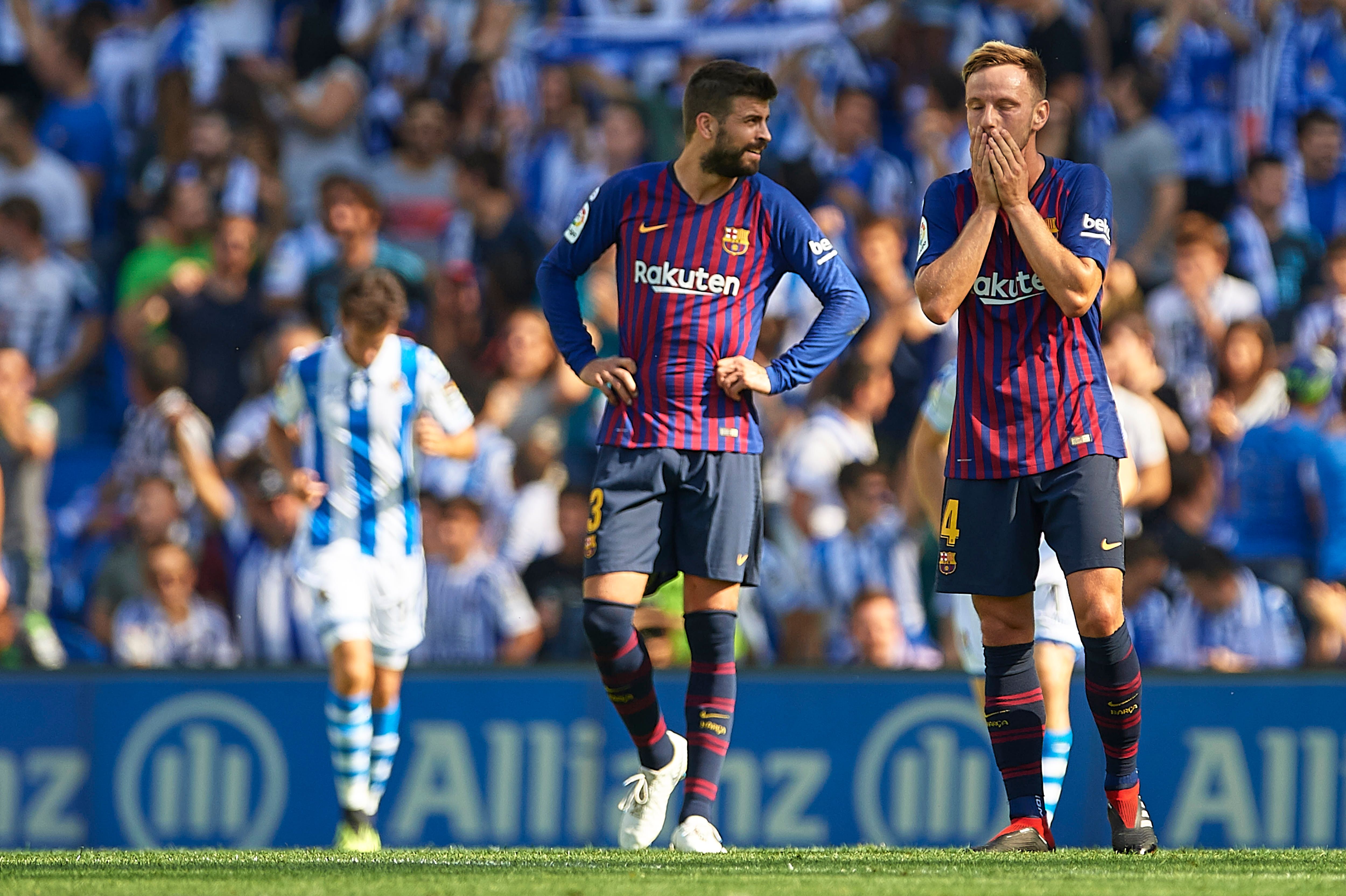 PIQUE RAKITIC REAL SOCIEDAD BARCELONA LALIGA