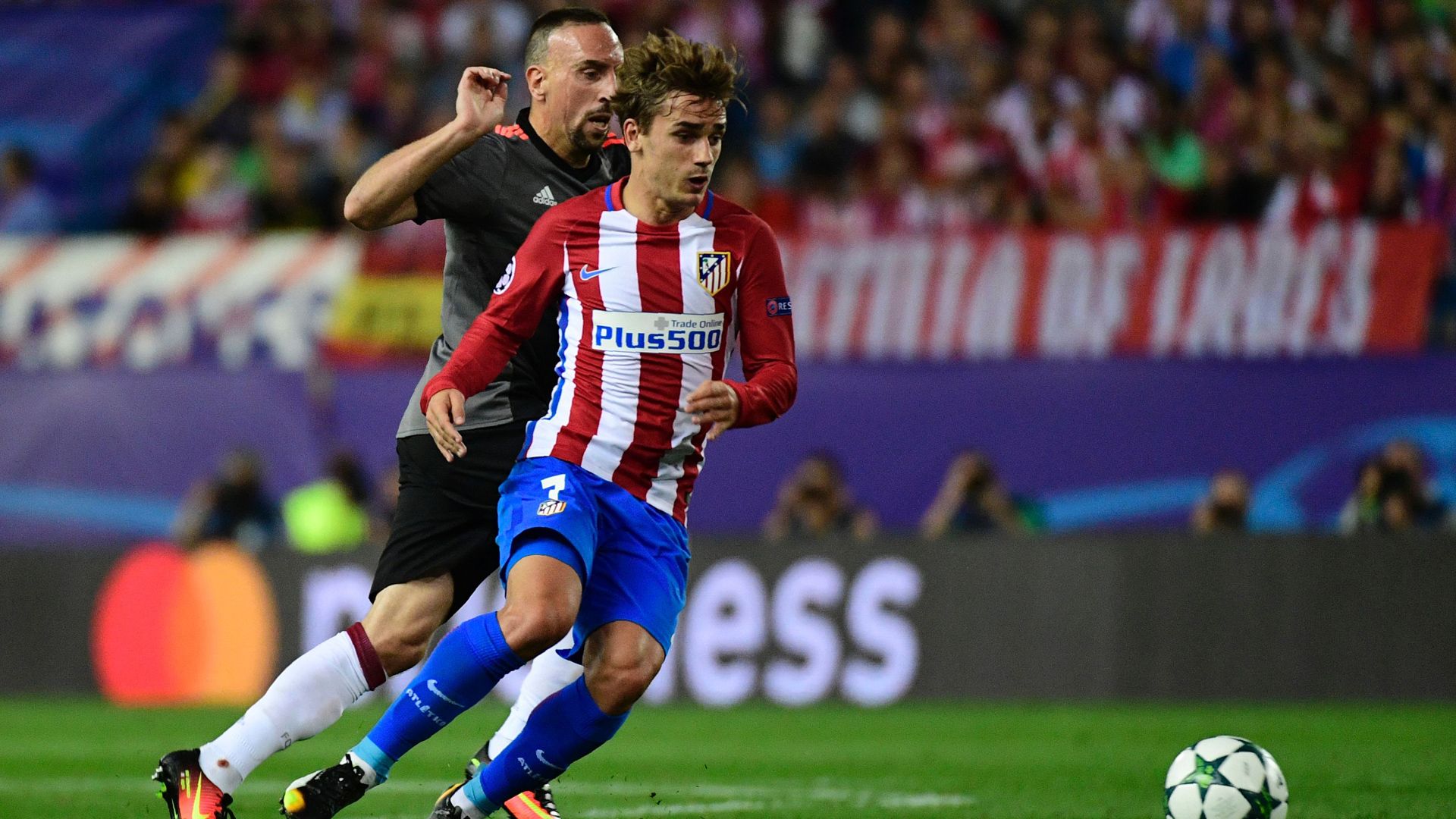 Franck Ribery Antoine Griezmann Bayern München Atletico Madrid Champions League 28092016