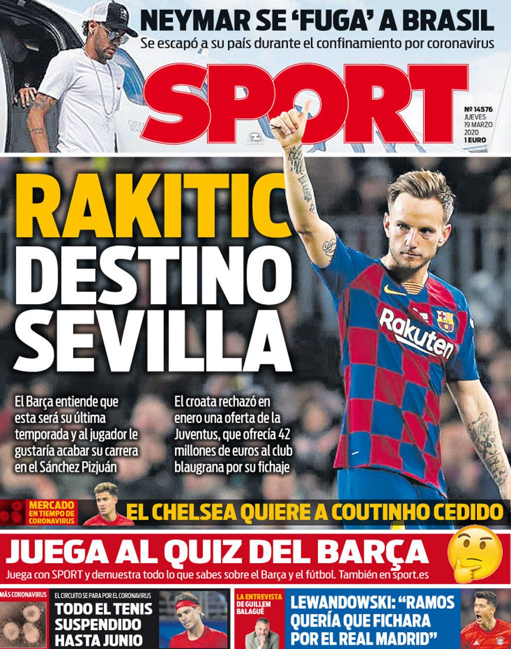 19 March Sport
