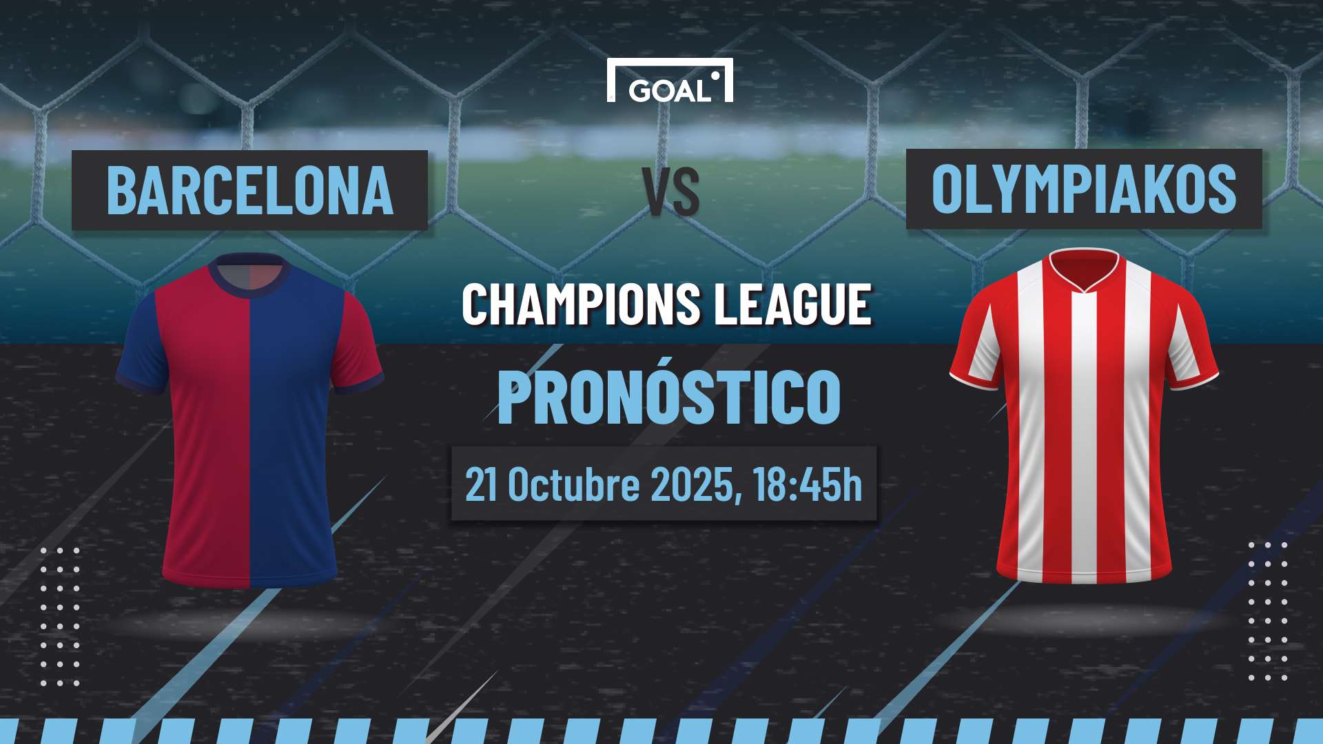 Barcelona vs Olympiakos apuestas de la Champions League | 21/10/2025