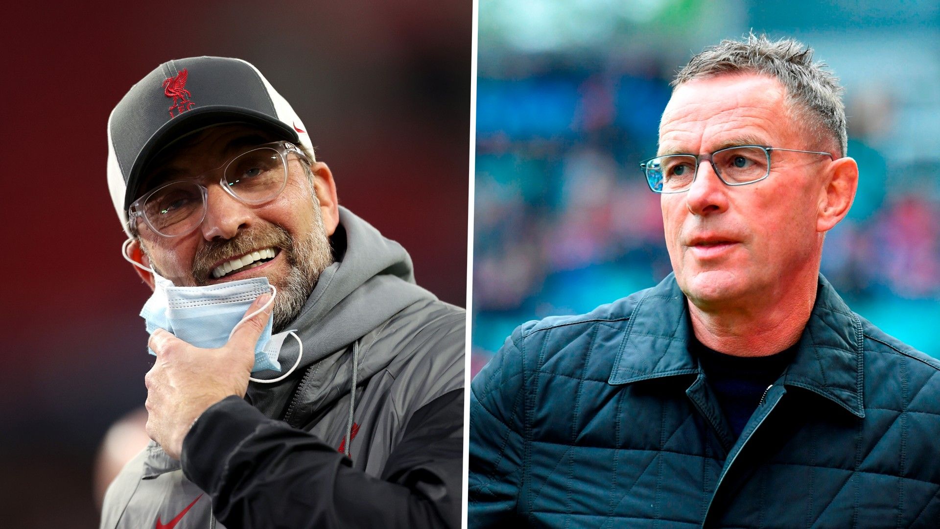 Jürgen Klopp Ralf Rangnick GFX