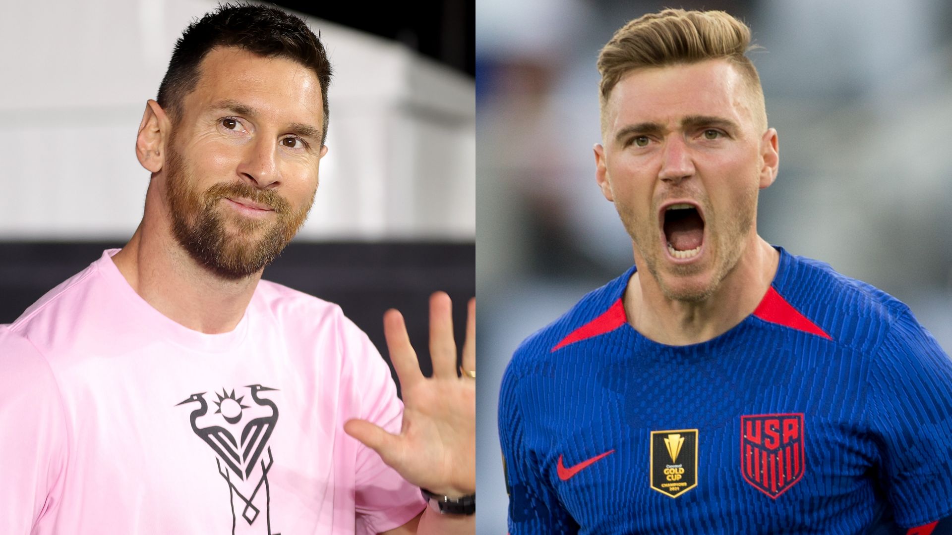 Lionel Messi Julian Gressel Inter Miami 2023-24