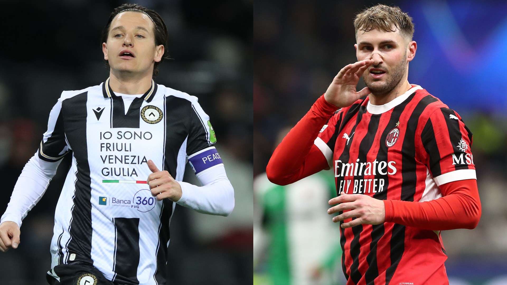 Thauvin Gimenez Udinese Milan