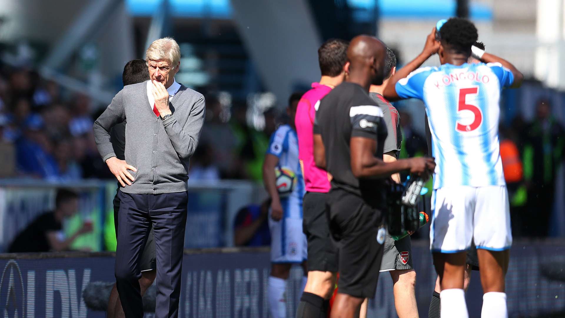 Arsene Wenger Arsenal Huddersfield Town Premier League