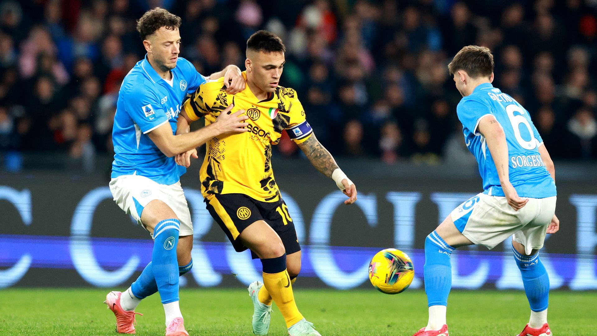 Lautaro Martinez Napoli Inter Serie A