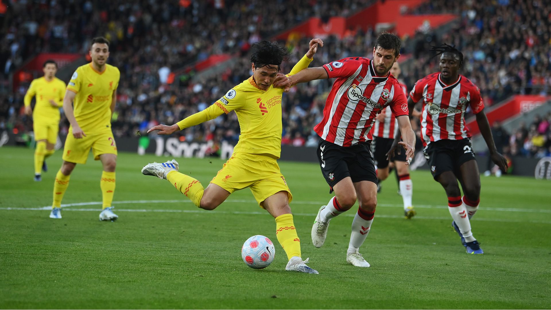 Minamino Southampton Liverpool 2022