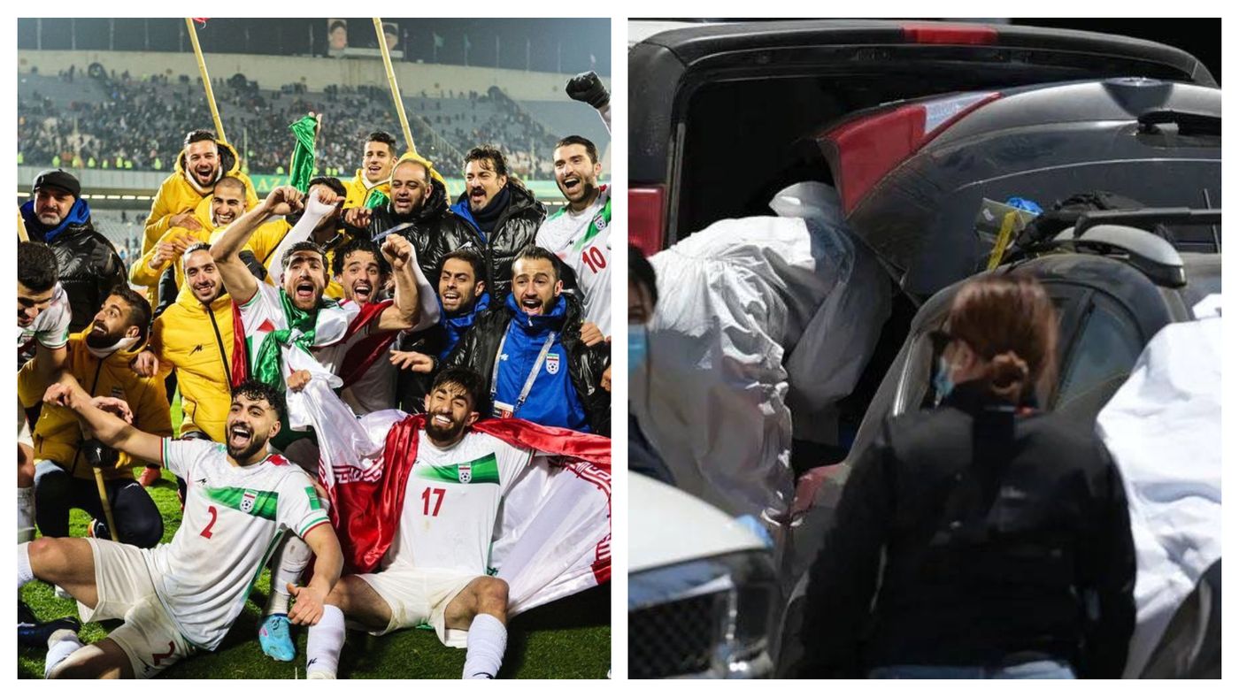 فيديو | مشاهد مرعبة .. جثة متعفنة داخل سيارة أمريكية تثير الذعر بجوار معسكر إيران في المكسيك