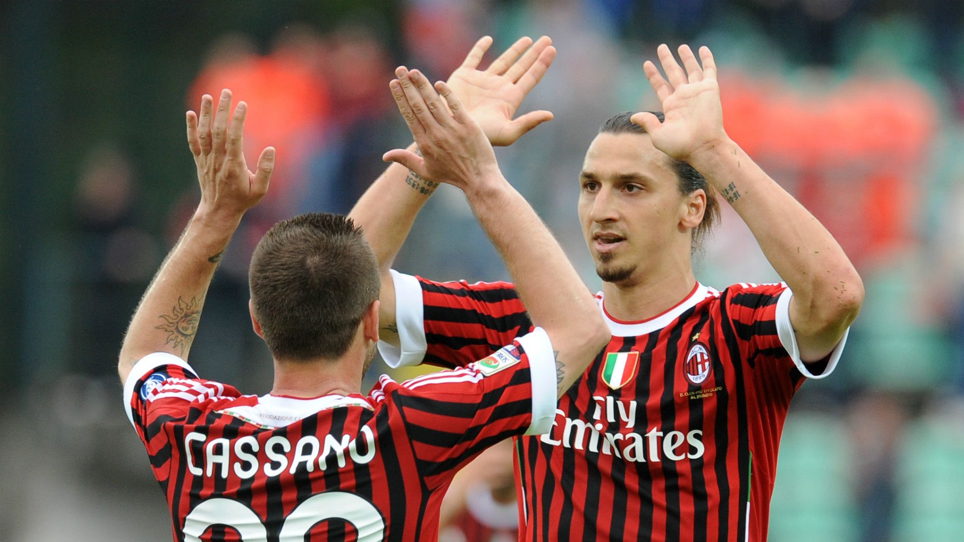 Cassano Ibrahimovic Milan
