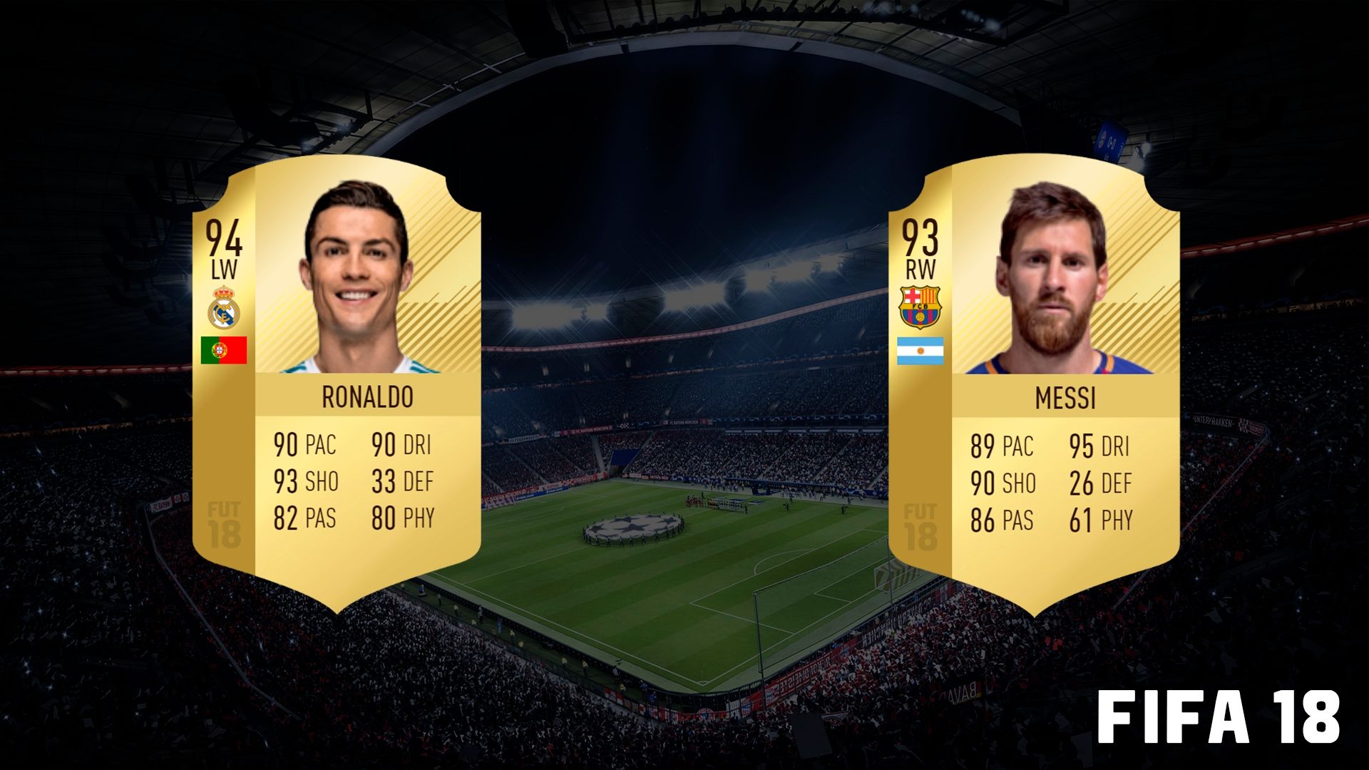 FIFA 18 - CR7 x Messi