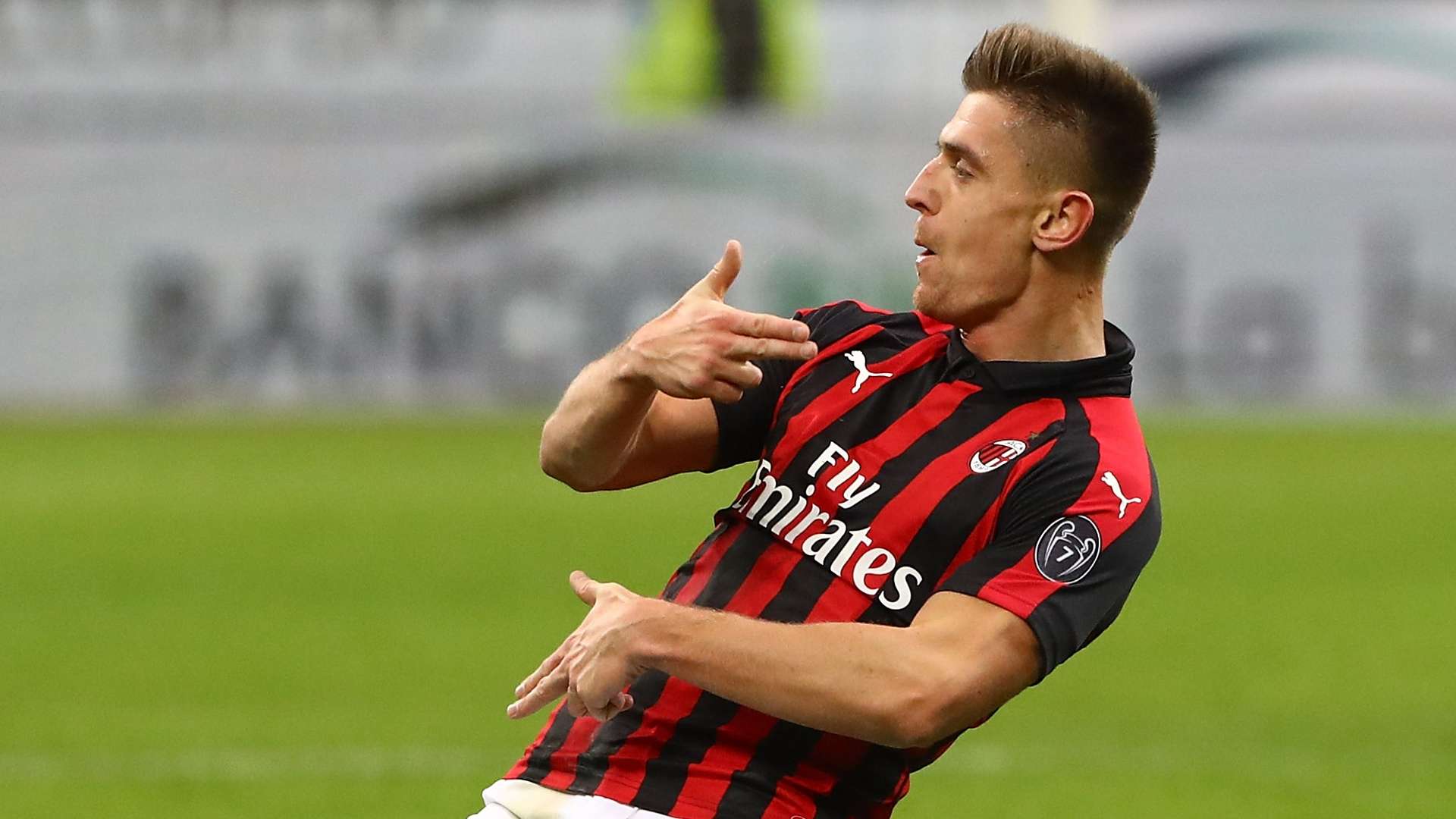 Piatek AC Milan Napoli Coppa Italia