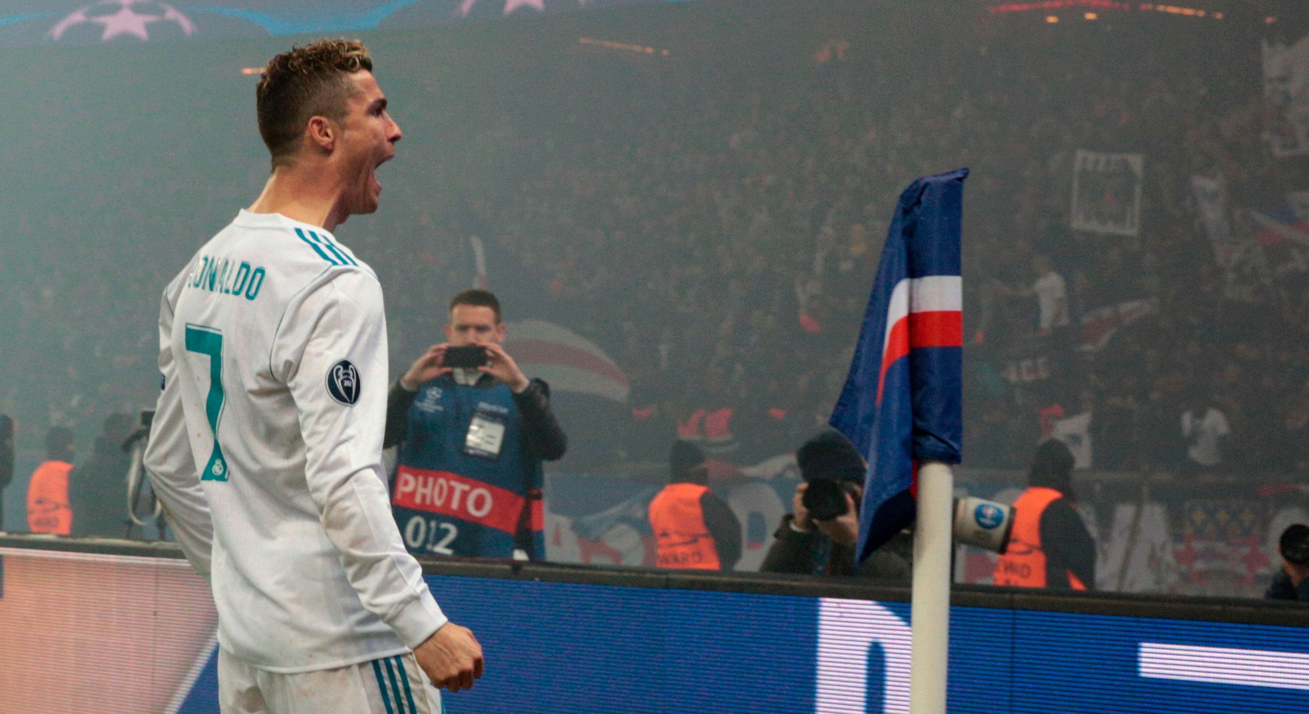 Cristiano Ronaldo Real Madrid PSG