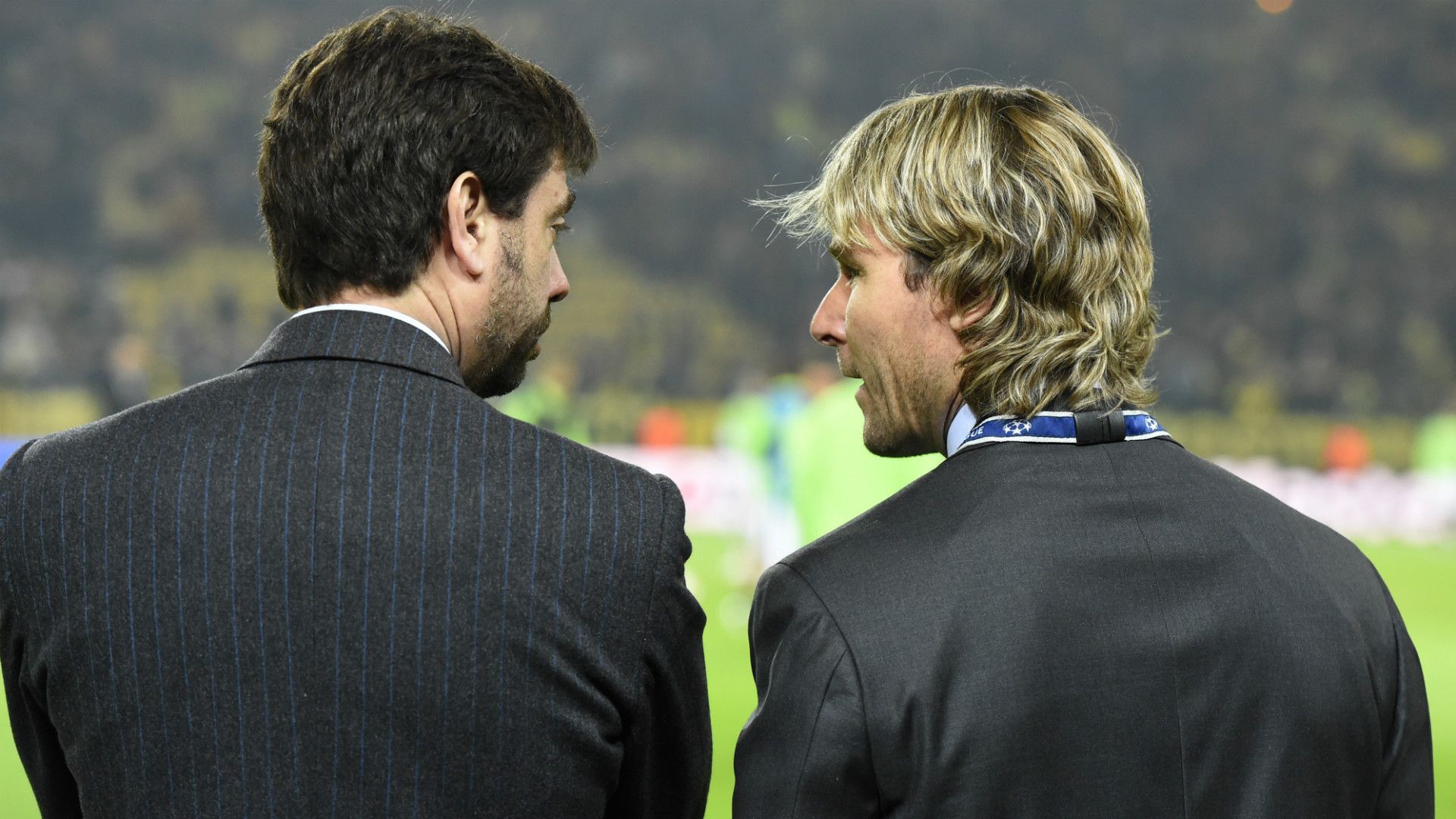 Andrea Agnelli Pavel Nedved Borussia Dortmund Juventus Turin Champions League 18032015