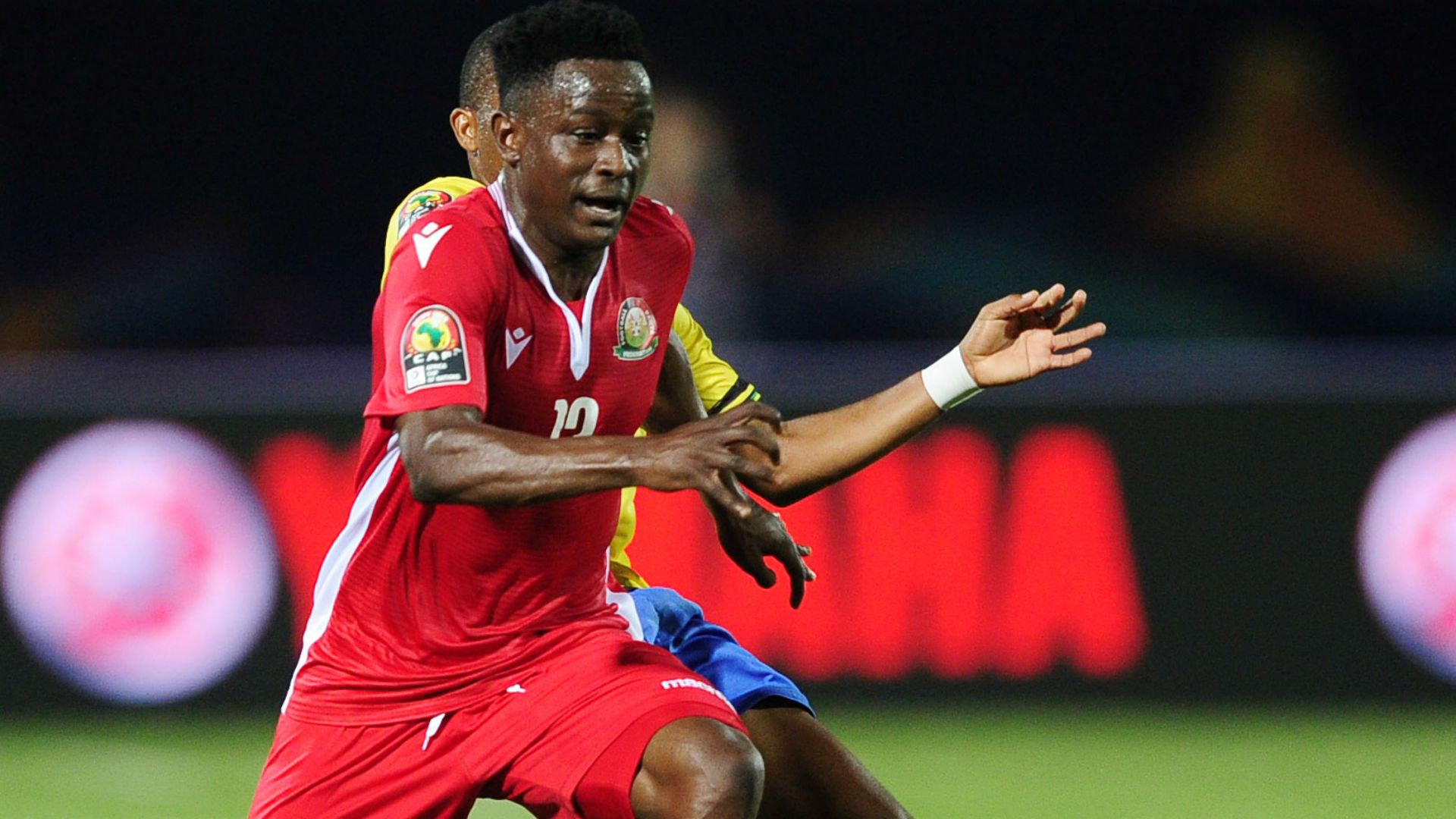 Eric Ouma of Kenya and Harambee Stars.