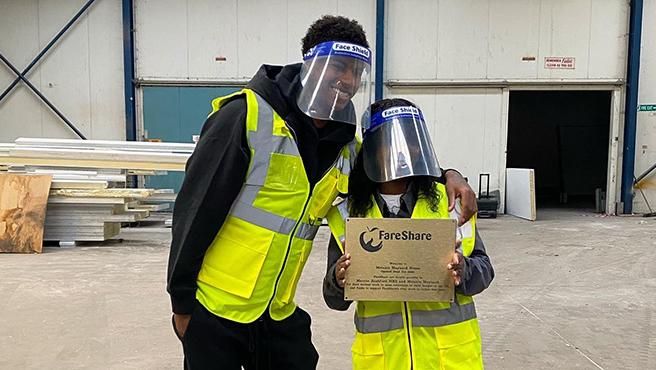 Marcus Rashford y su madre