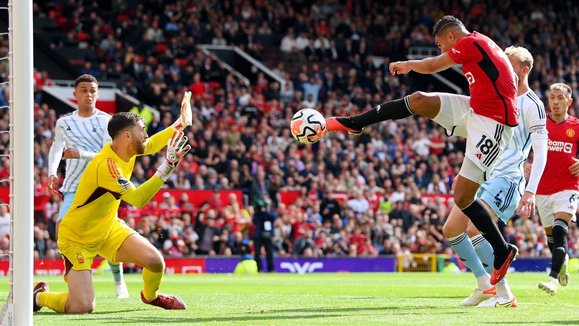 Casemiro Manchester United Nottingham Forest 2023-24