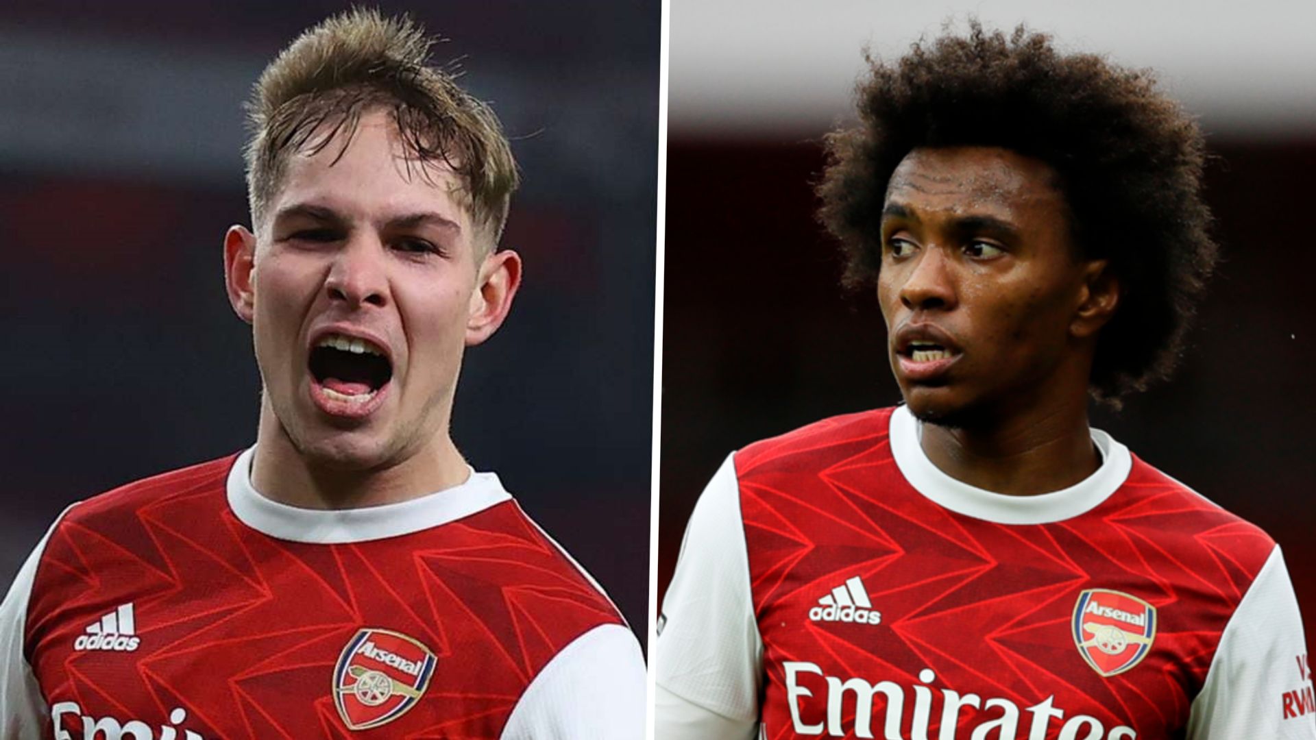 Emile Smith Rowe Willian GFX
