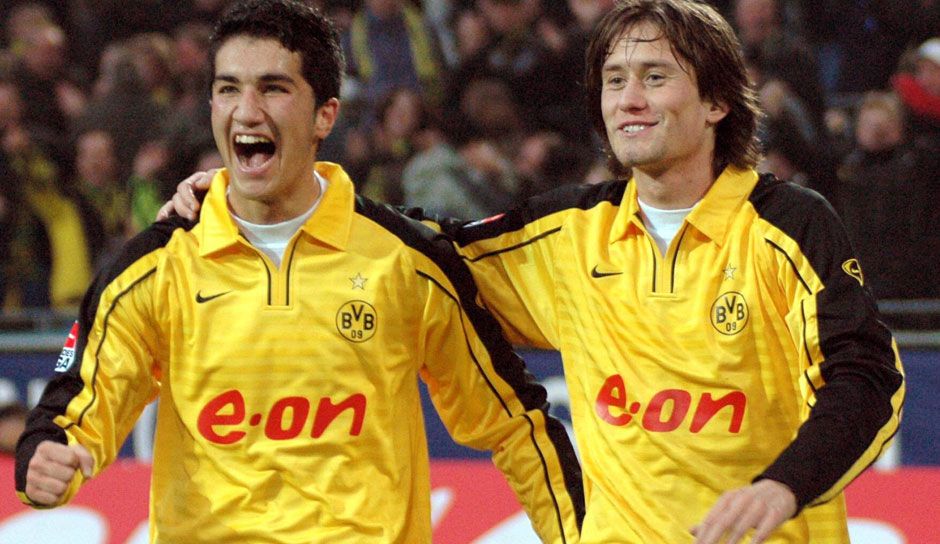 ONLY GERMANY Nuri Sahin Tomas Rosicky Borussia Dortmund
