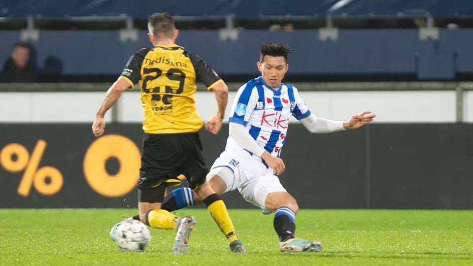 Doan Van Hau made his debut for Heerenveen at KNVB Beker 2019/2020