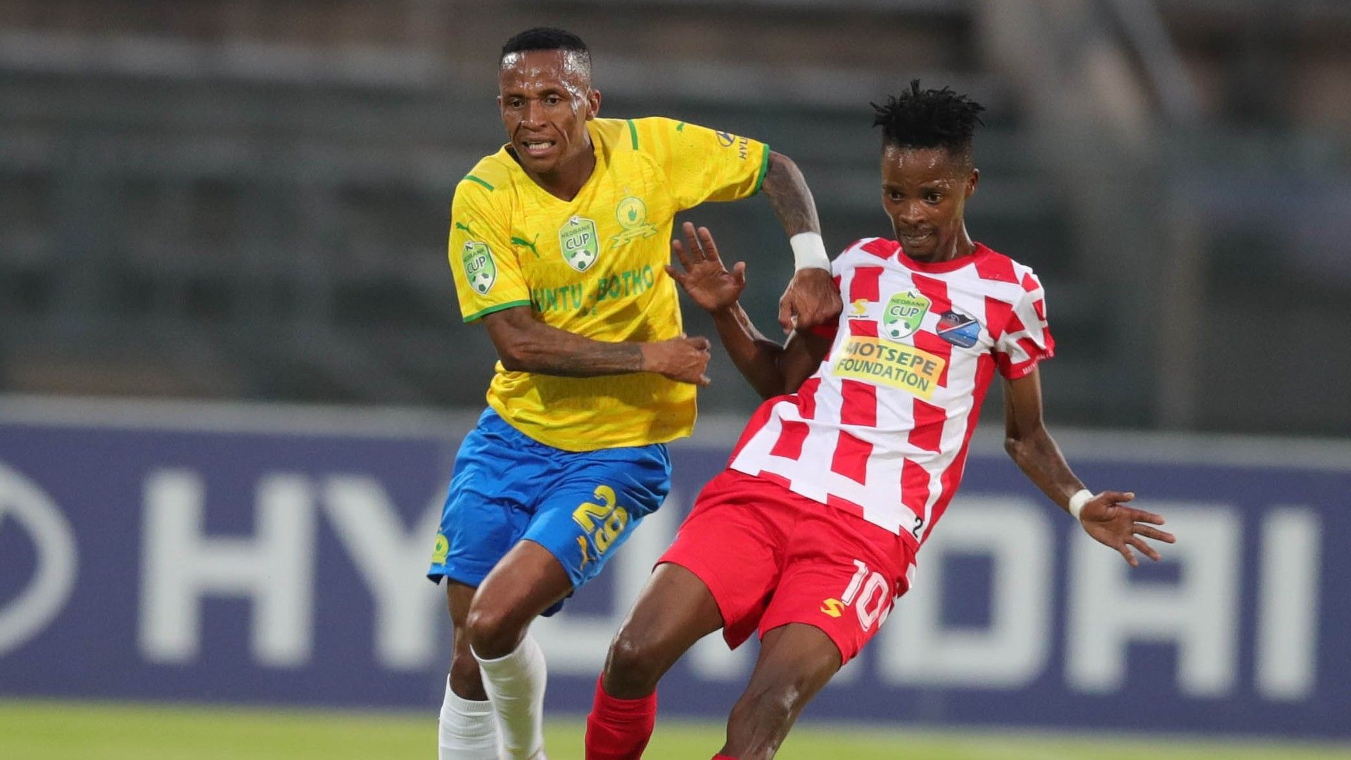 Bradley Ralani, Mamelodi Sundowns & Teboho Modise, Mathaithai FC, March 2022