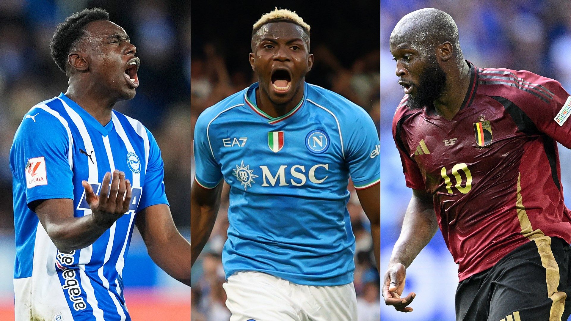 Omorodion Osimhen Lukaku