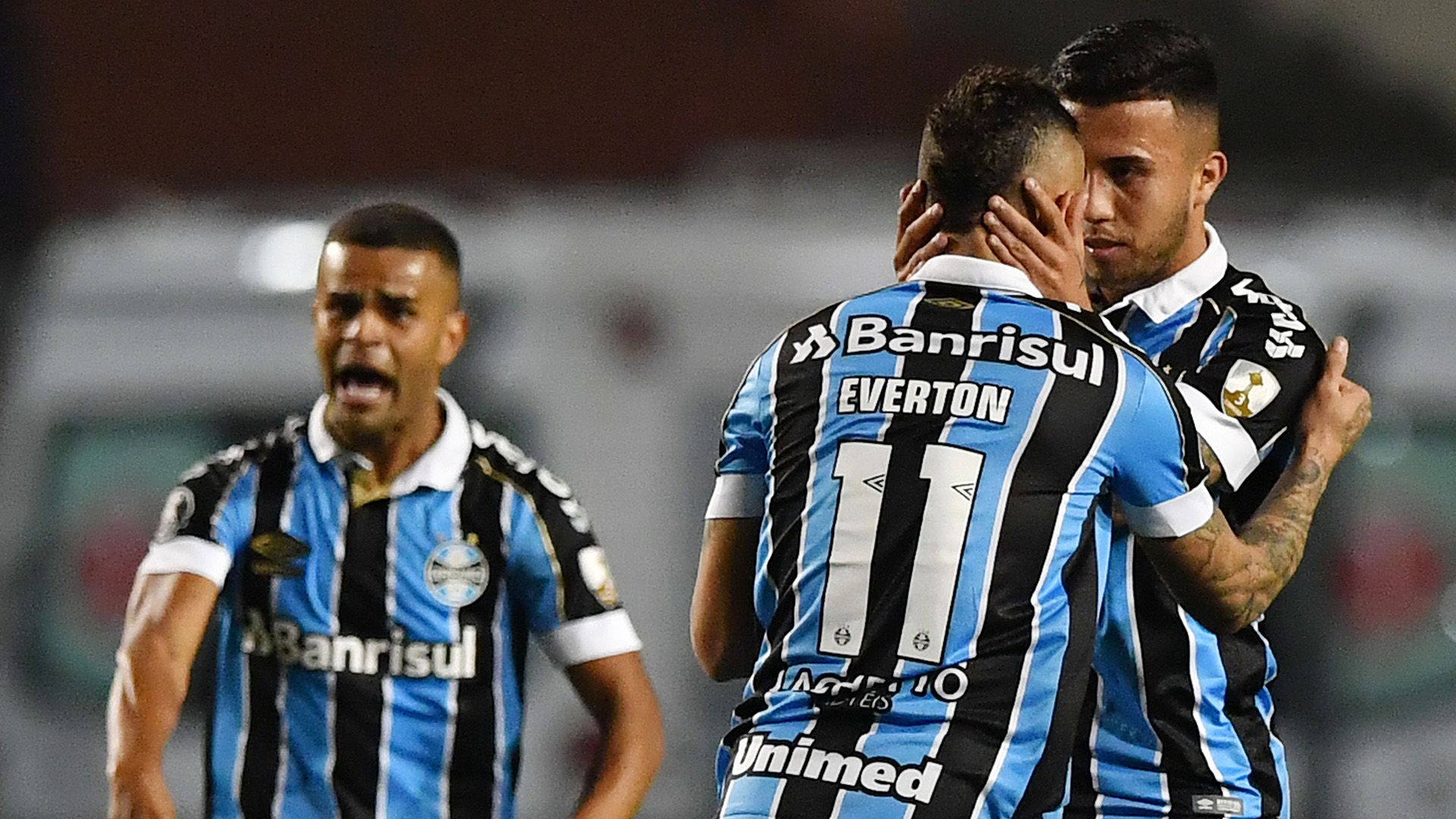 Matheus Henrique Everton Alisson Palmeiras Grêmio Libertadores 27082019