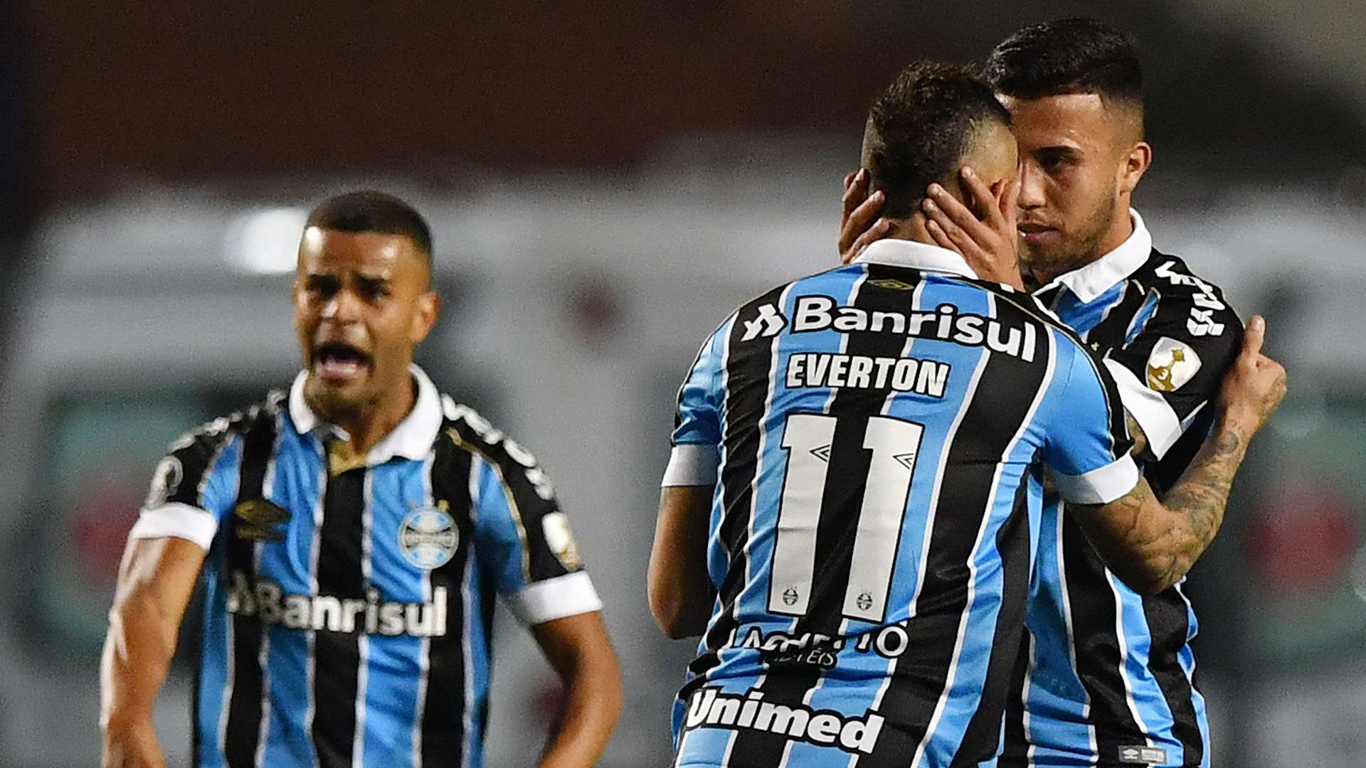 Matheus Henrique Everton Alisson Palmeiras Grêmio Libertadores 27082019