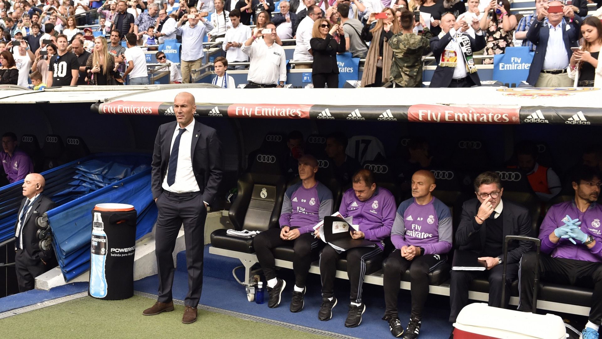 Zinedine Zidane Real Madrid Sevilla LaLiga 14052017