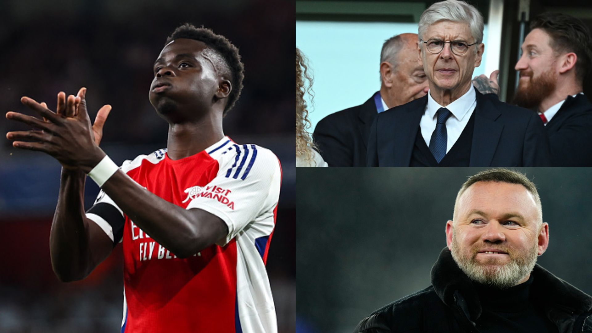 Arsenal PSG Arsene Wenger Wayne Rooney Champions League 2025