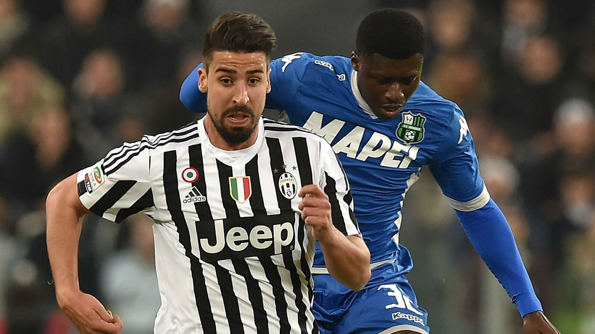 Sami Khedira Alfred Duncan Juventus Sassuolo Serie A 11032016