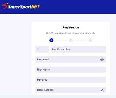 SuperSport Bet Create Account
