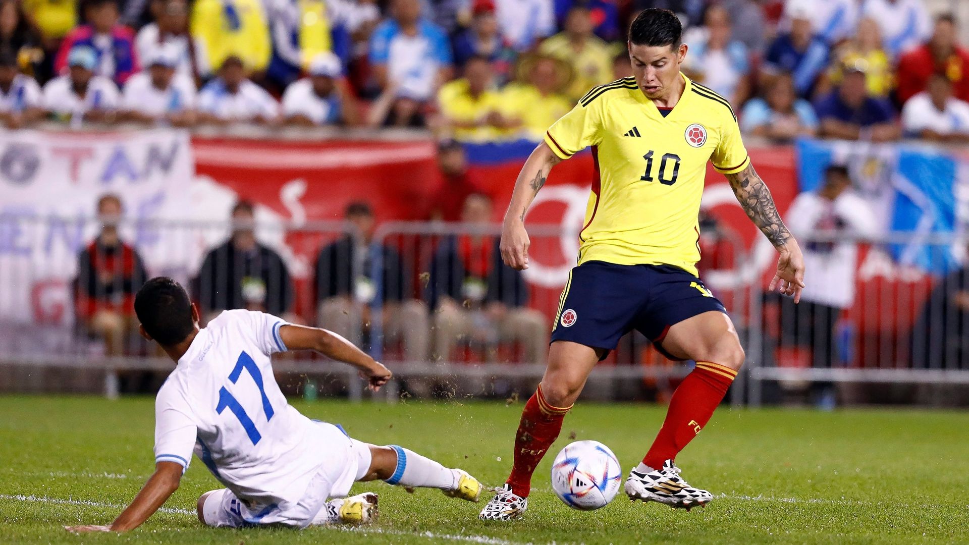 Colombia Guatemala Amistoso 2022