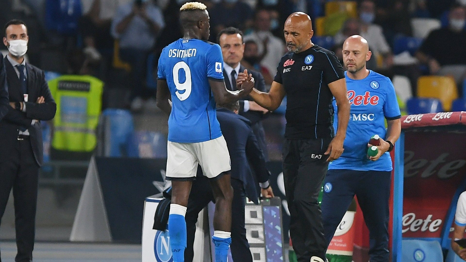 Spalletti Osimhen Napoli