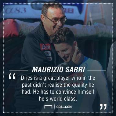 Dries Mertens Sarri Napoli PS